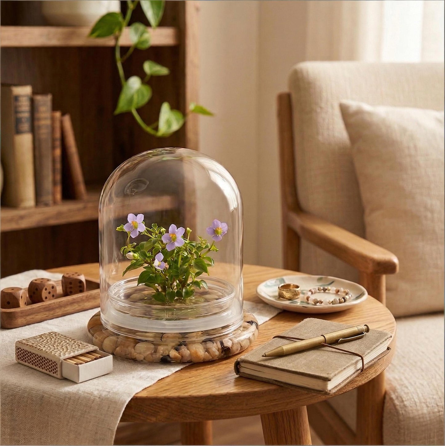 Persian Violet Terrarium