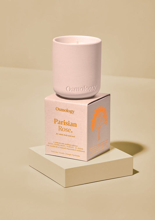 Parisian Rose Mini Scented  Candle