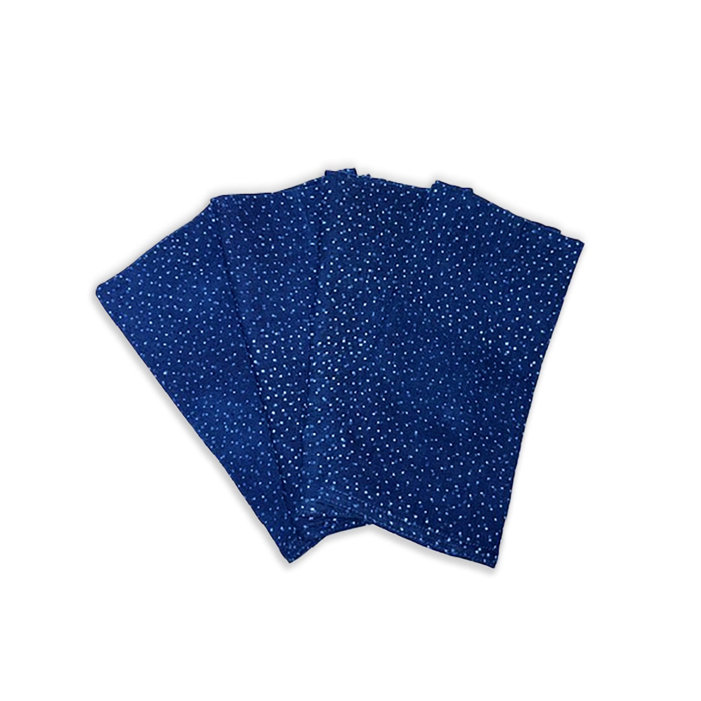 Minimalist Eco Cotton Napkin (Set of 4) - Dots Blue
