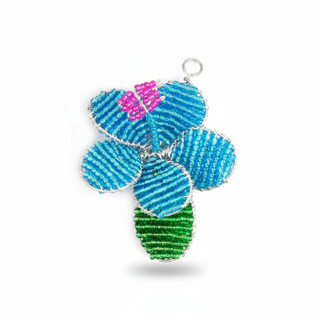 Hibiscus Keyring (Set of 6)