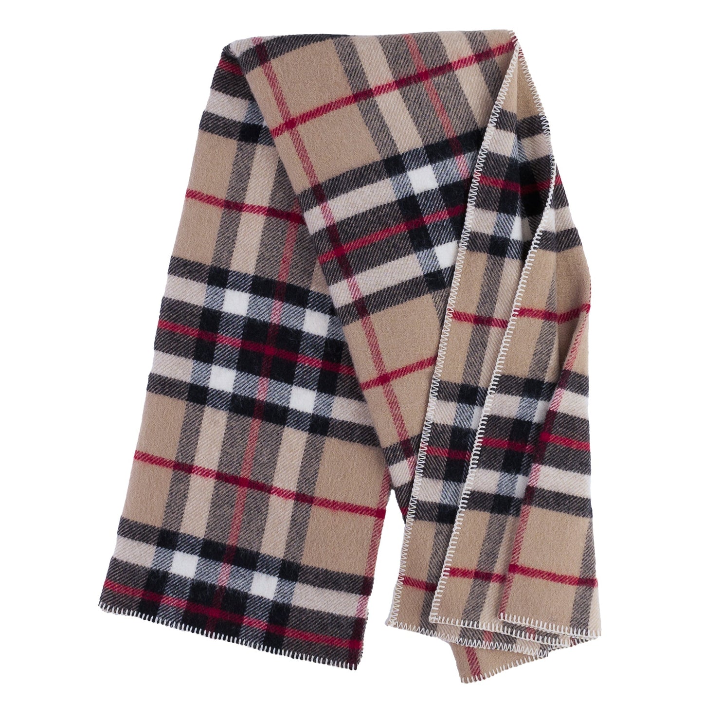 Highland Tweeds Big Throw - Camel Thompson