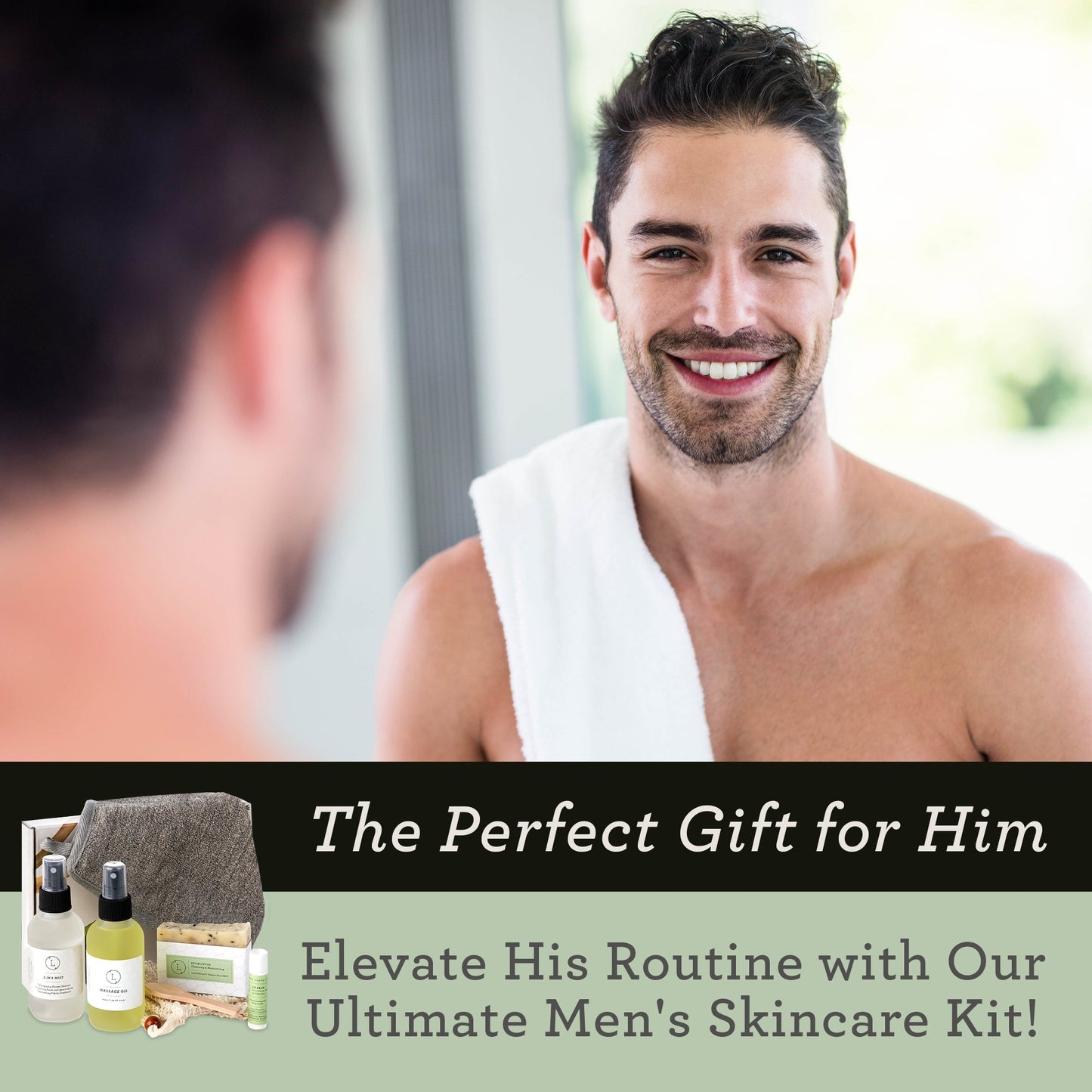 One year - SUBSCRIPTION BOXES for MEN - Will be shipped every 3 months