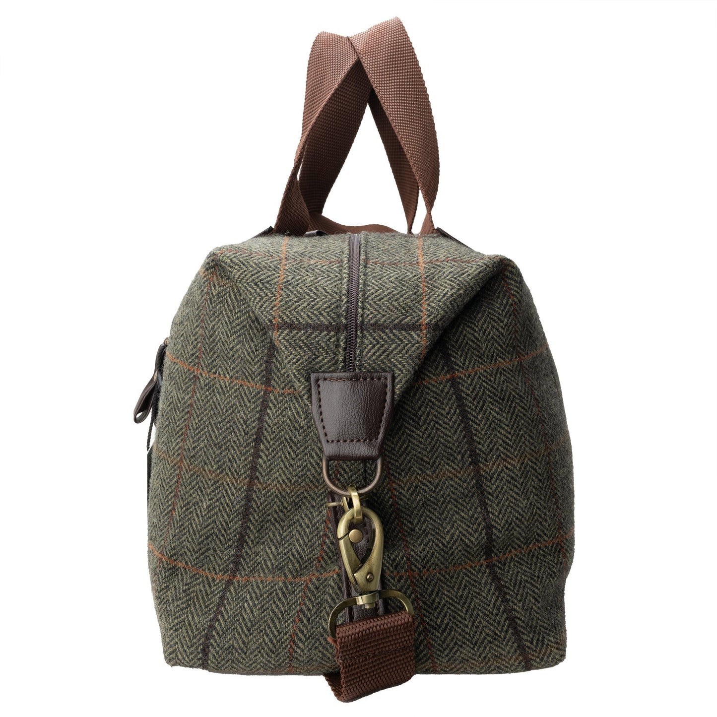 Wanderlust Highland Tweeds Weekender Bag - Olive