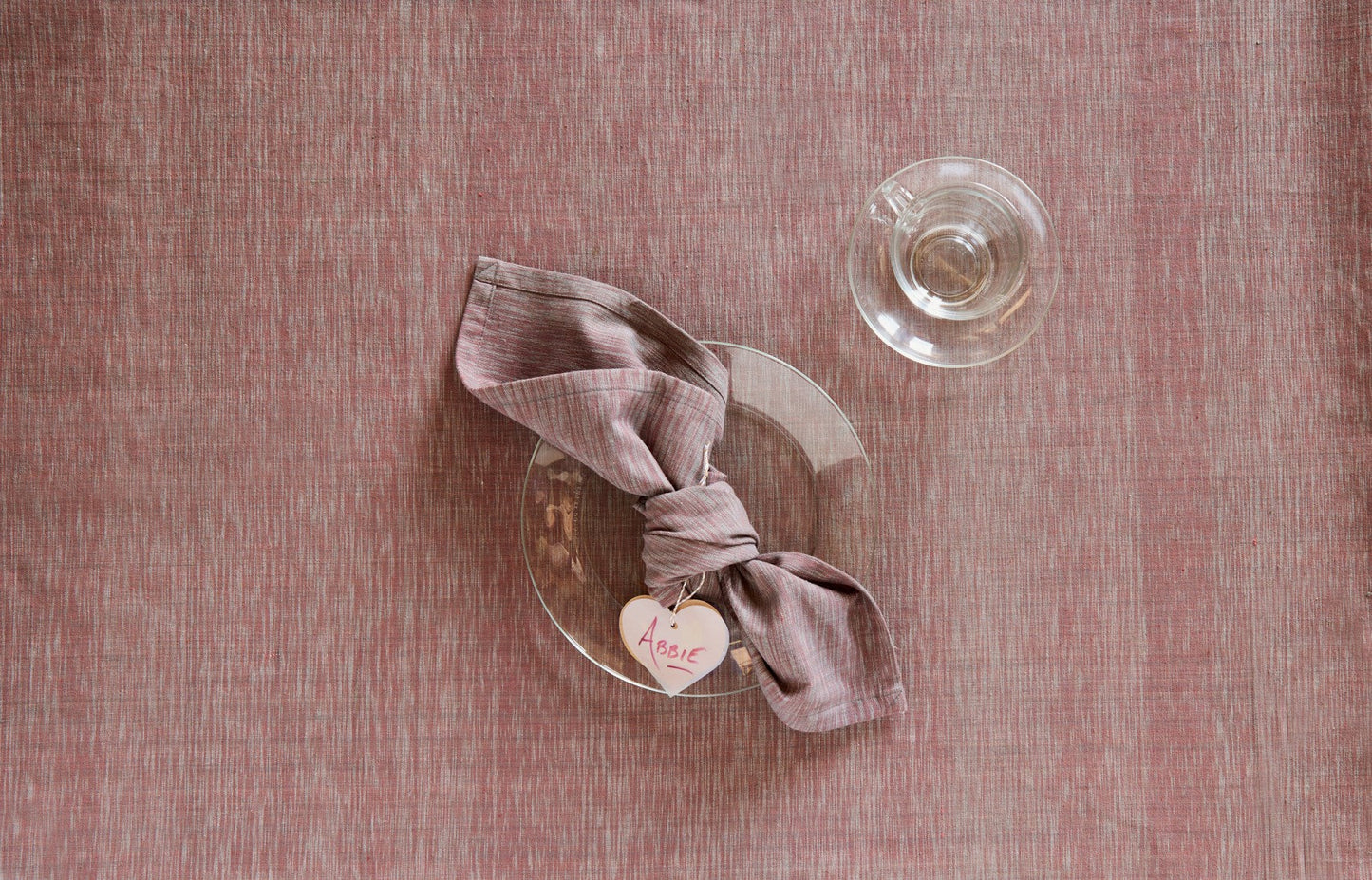 Handwoven Organic Cotton Napkins, Set of 2 | 20" × 20" | Fair Trade | Timeless