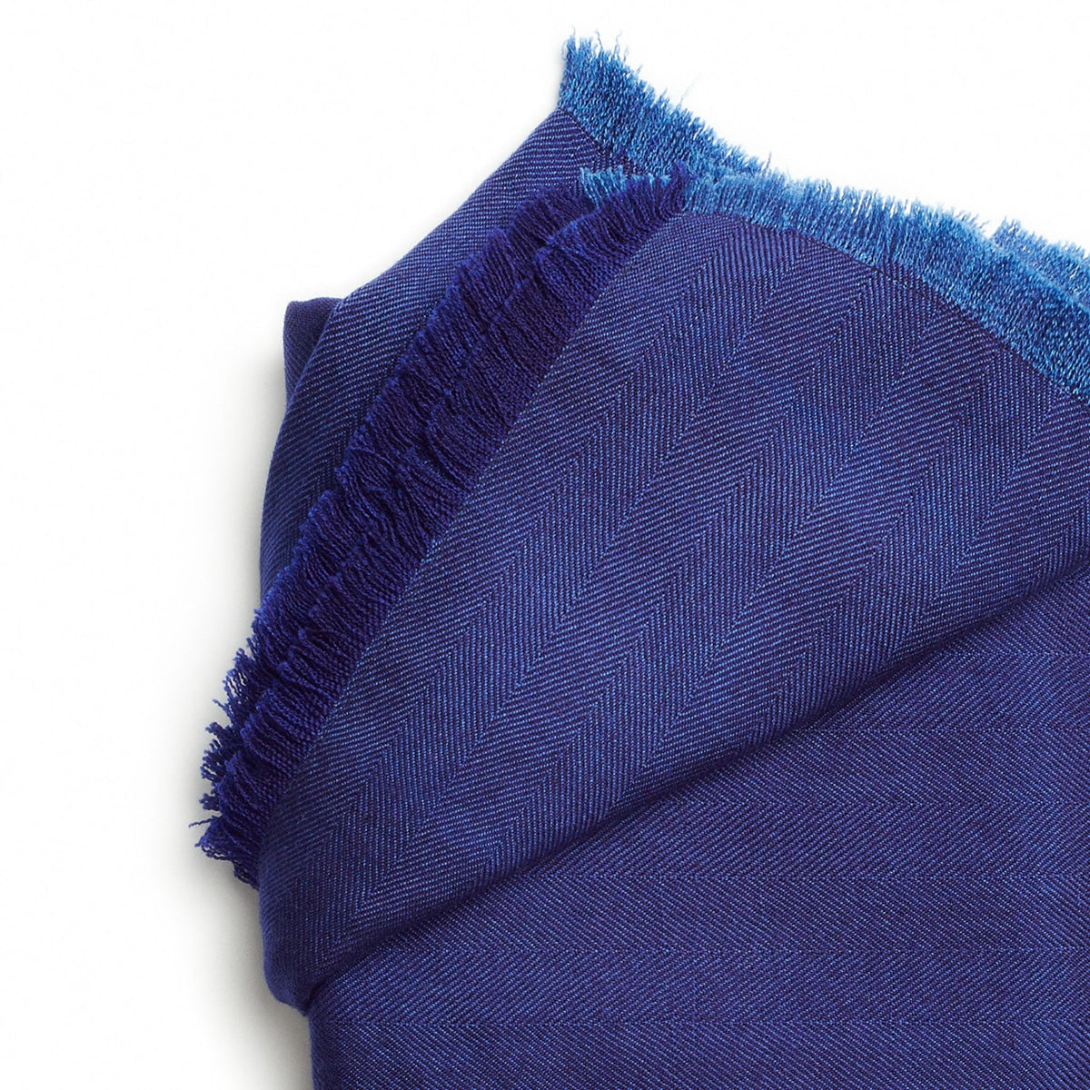 Herringbone Plush Soft Merino Handwoven Throw