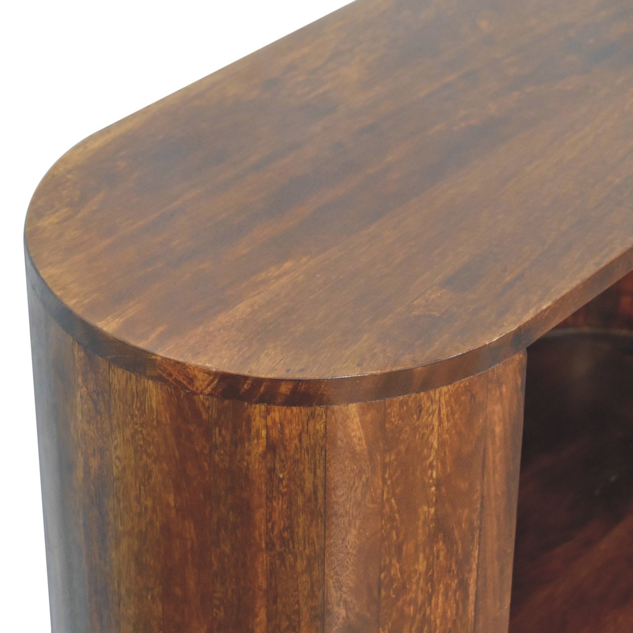 Solid Wood T-Bar Cortez Cabinet