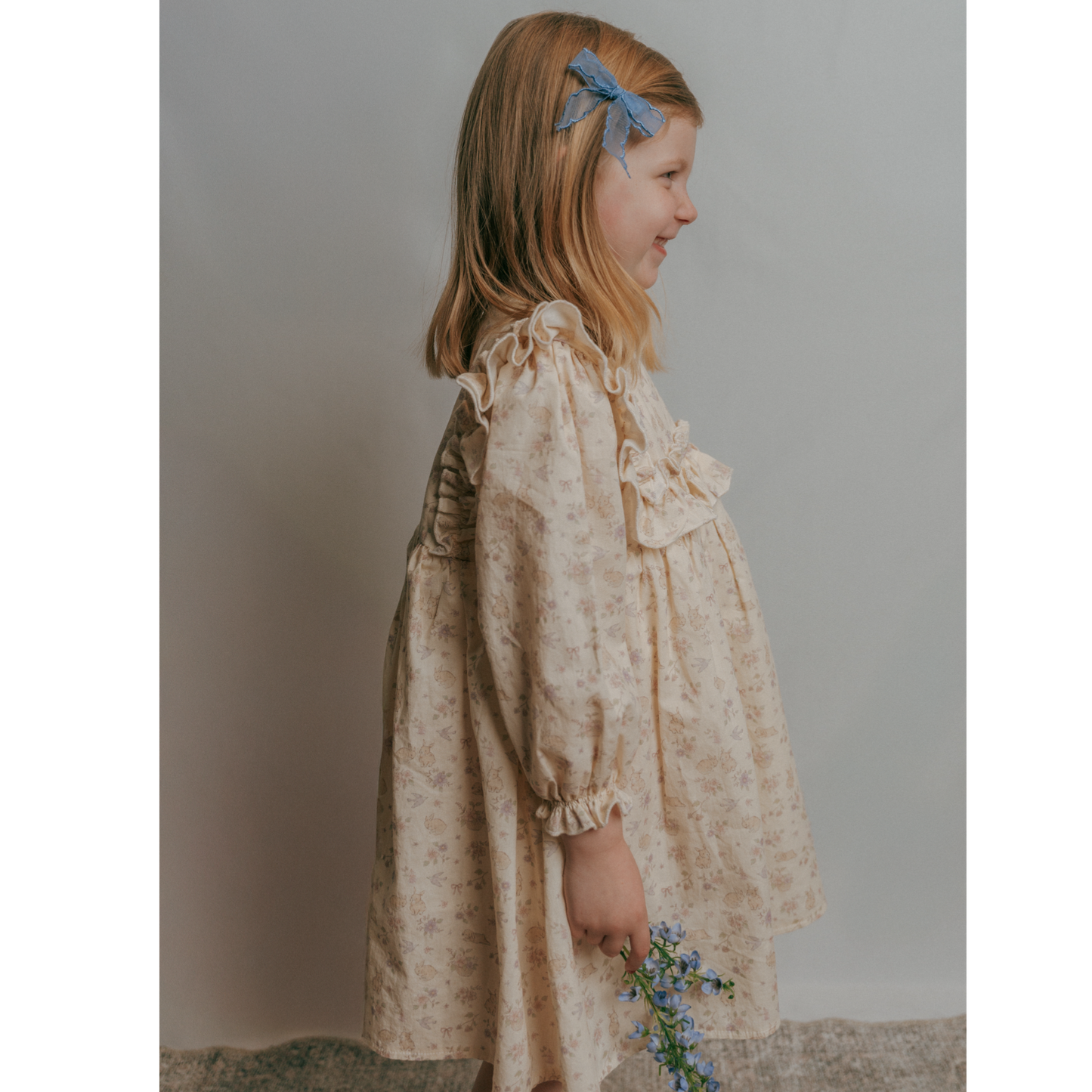 Neomi Dress - Woodland Bunny