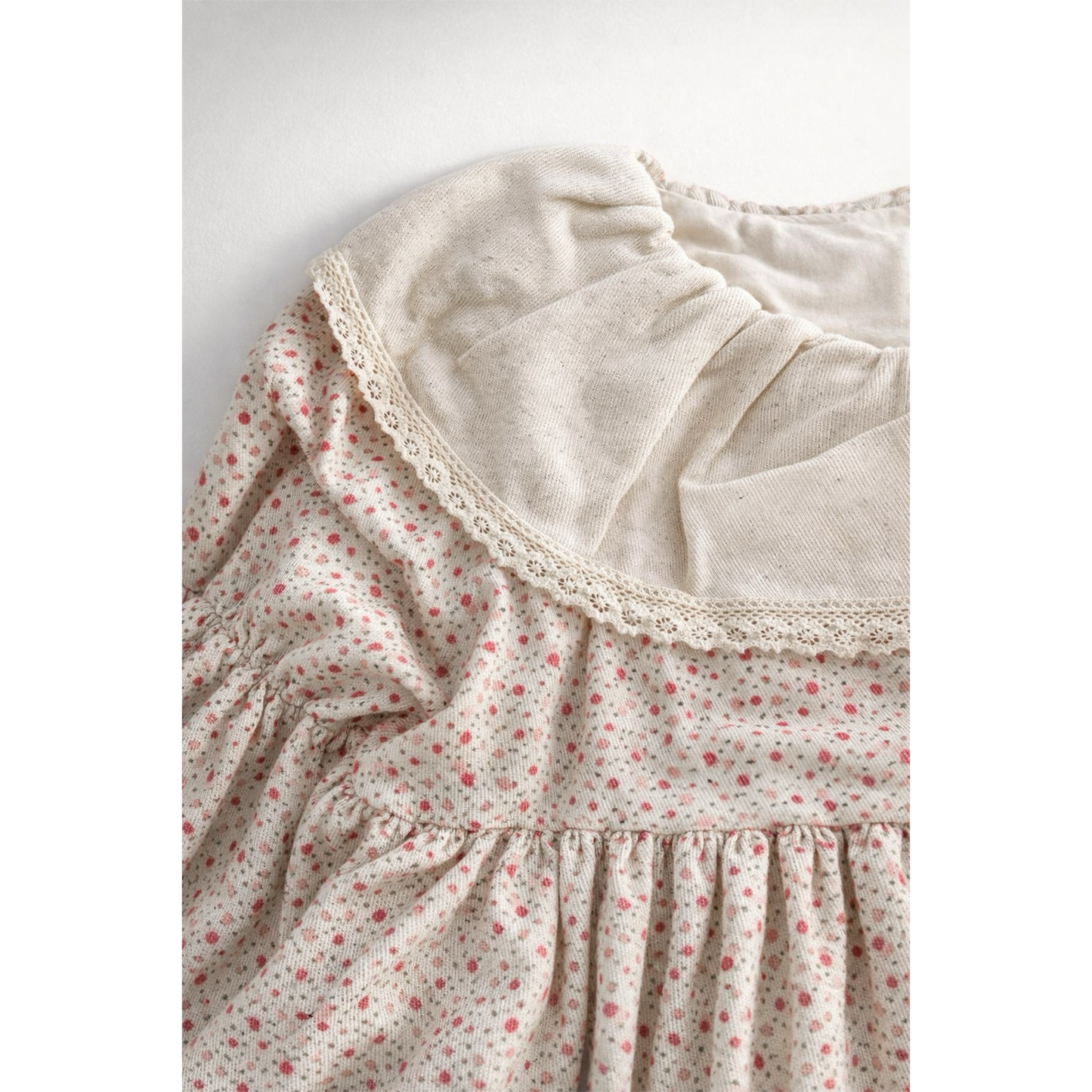 Marguerite Dress- Wild Rosebud Garden