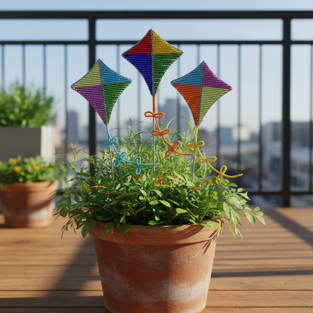 Pot Stake Kite, Asst (Set of 3)