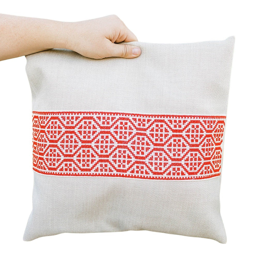 Palestinian Red Pillow Cover