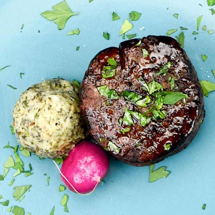 The Patio Daddy-O USDA Prime Filet Mignon Steak Box Black Garlic and Truffle