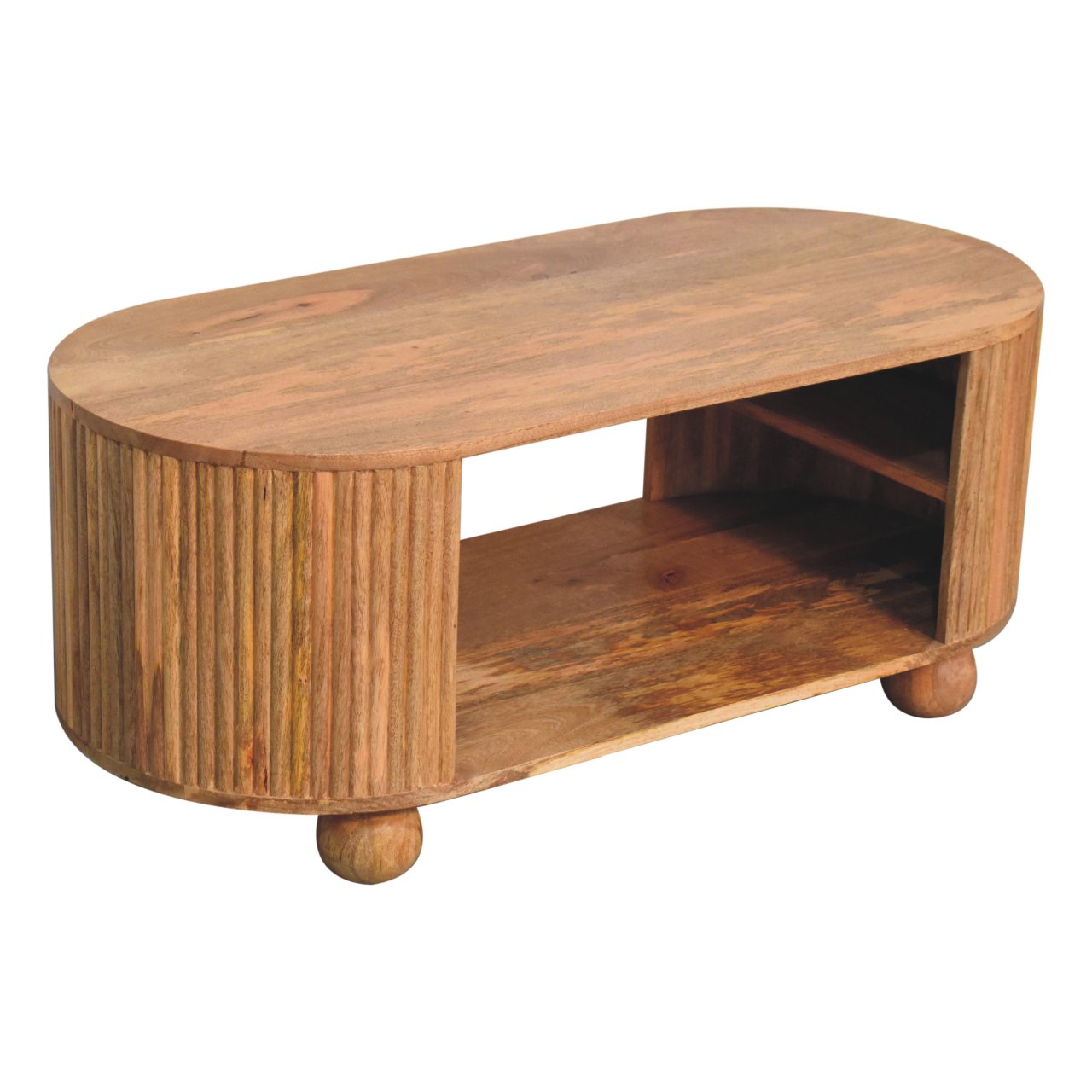Solid Wood Soba Ball Coffee Table