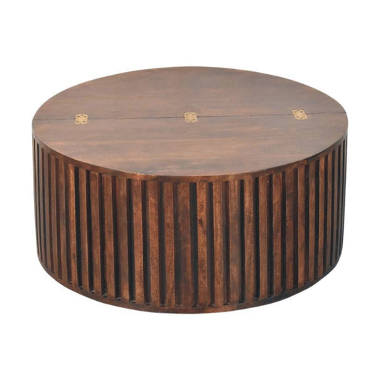 Solid Wood Orion Slatted Coffee Table