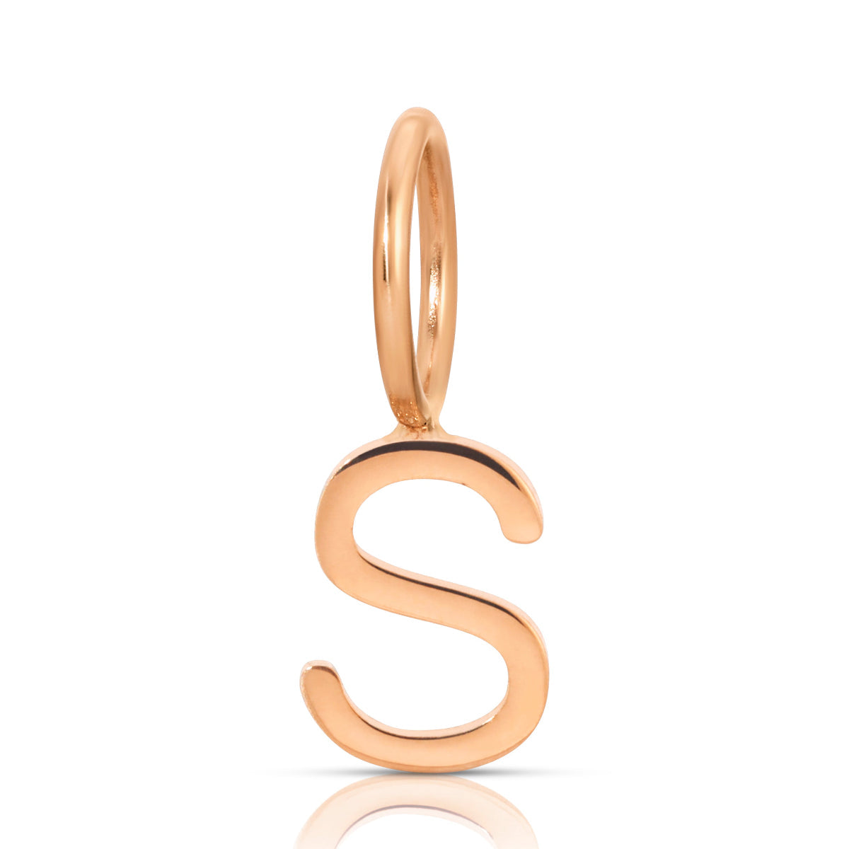 Gold Letter Charm