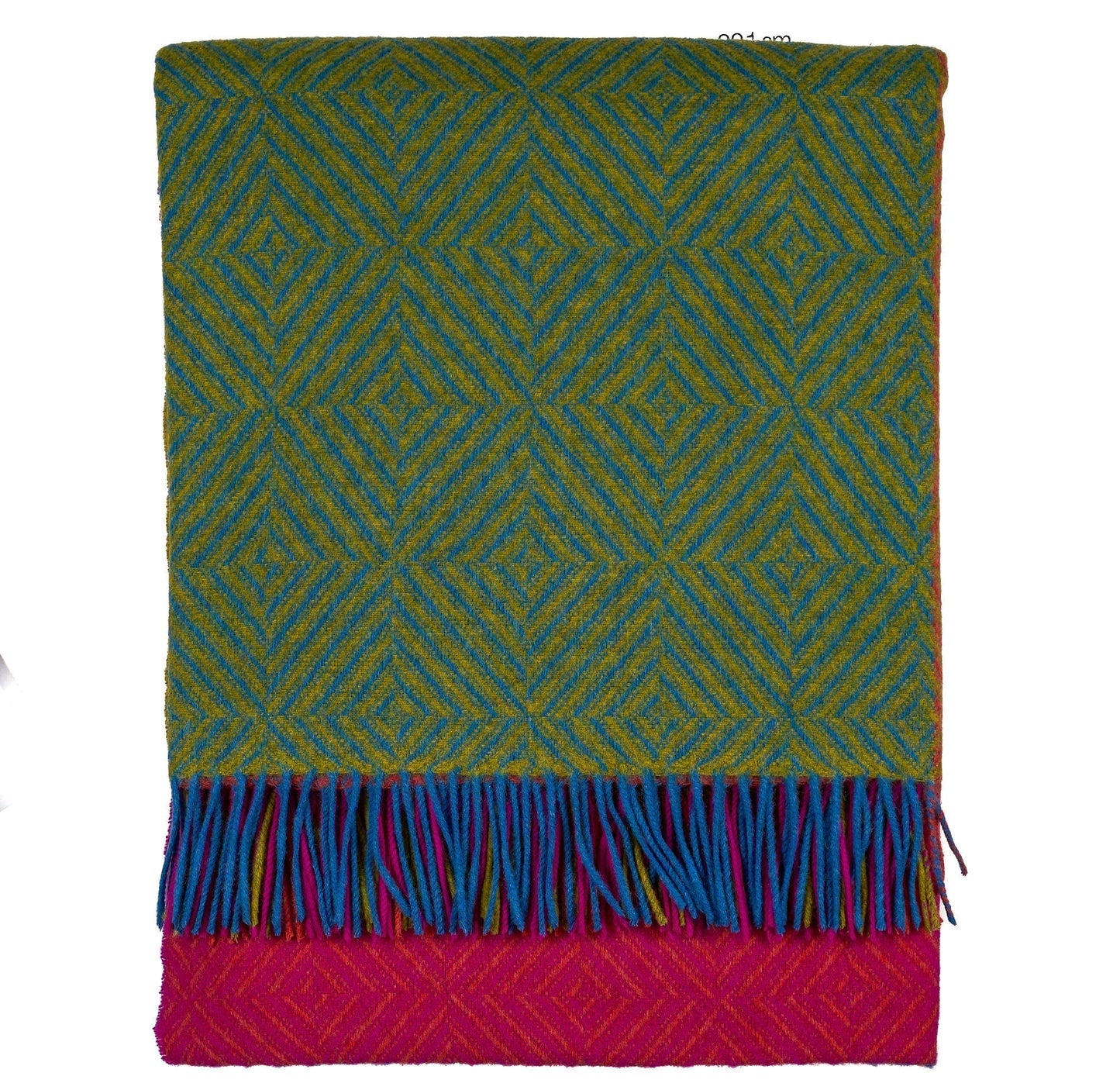 Southampton Home Merino Wool Throw – Block Brilliant