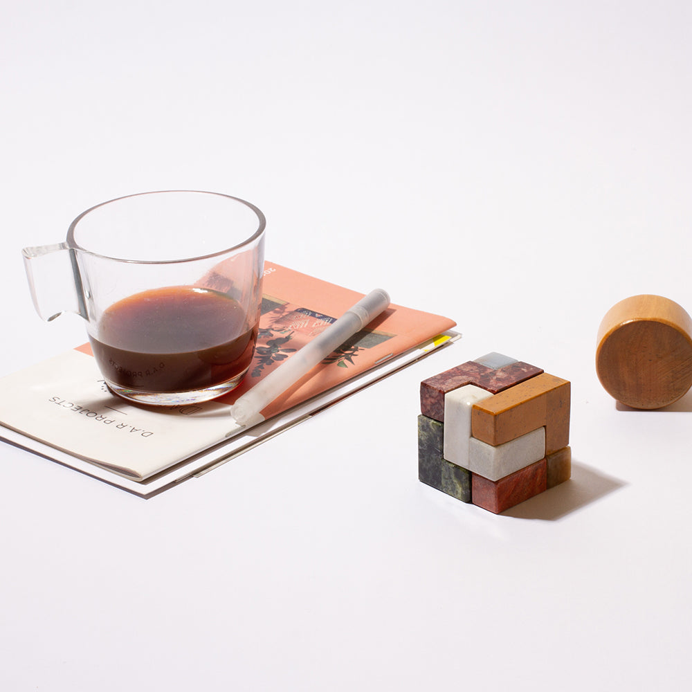 Gemstone Soma Cube Puzzle