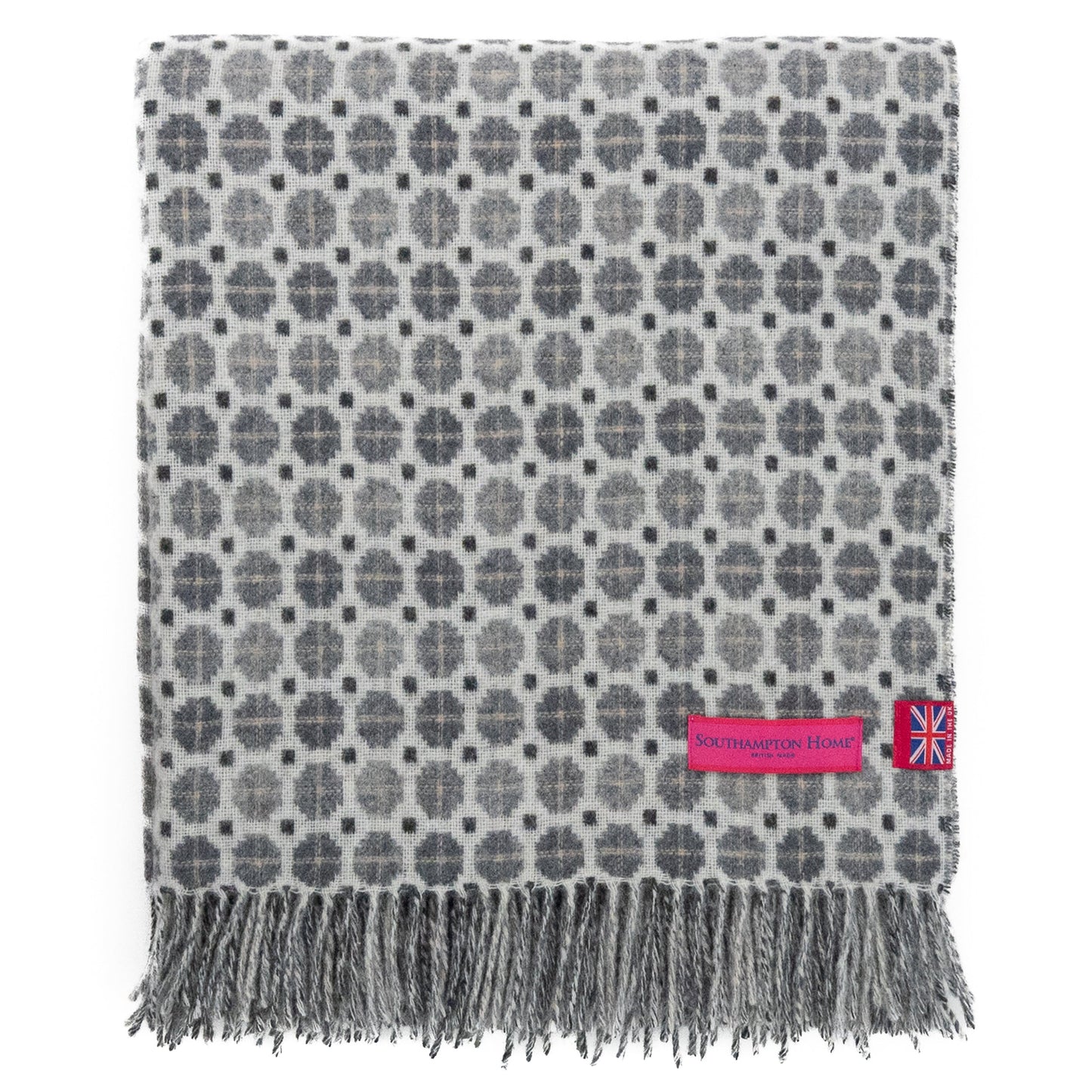 Southampton Home Merino Wool Medallion - Grey