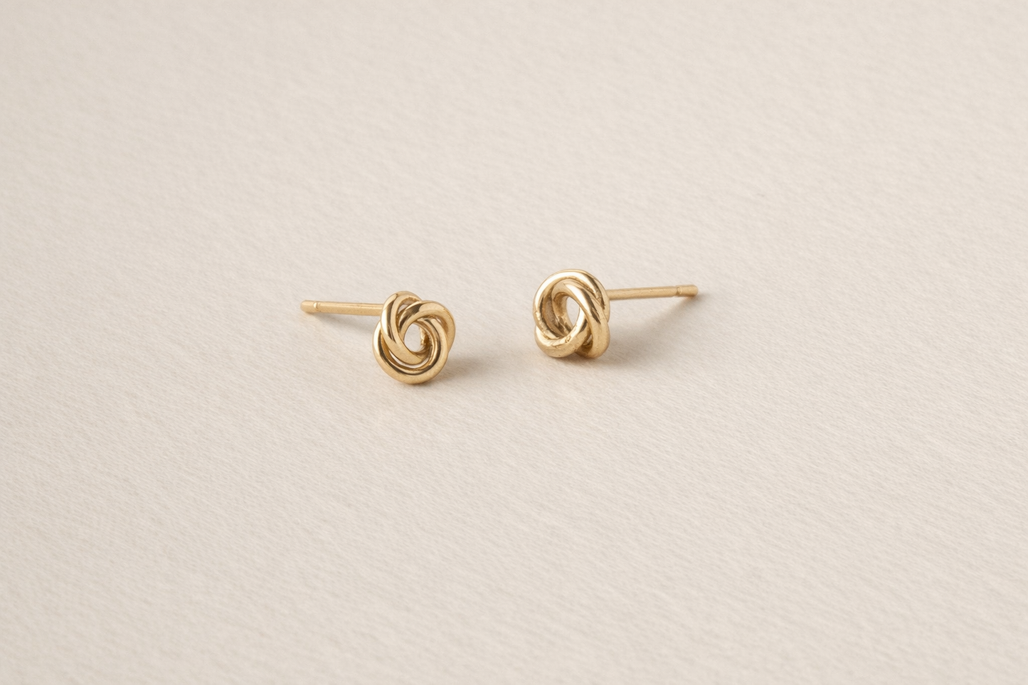 Petite Knot Studs | Gold Fill