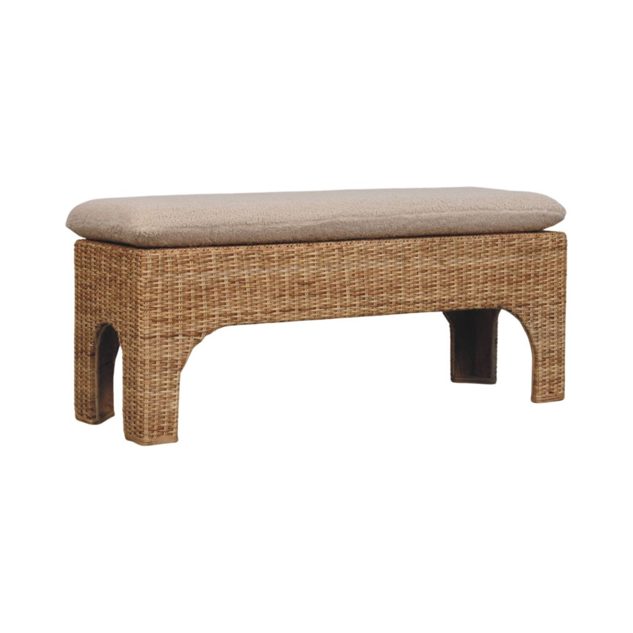 Rattan Harmony Bench