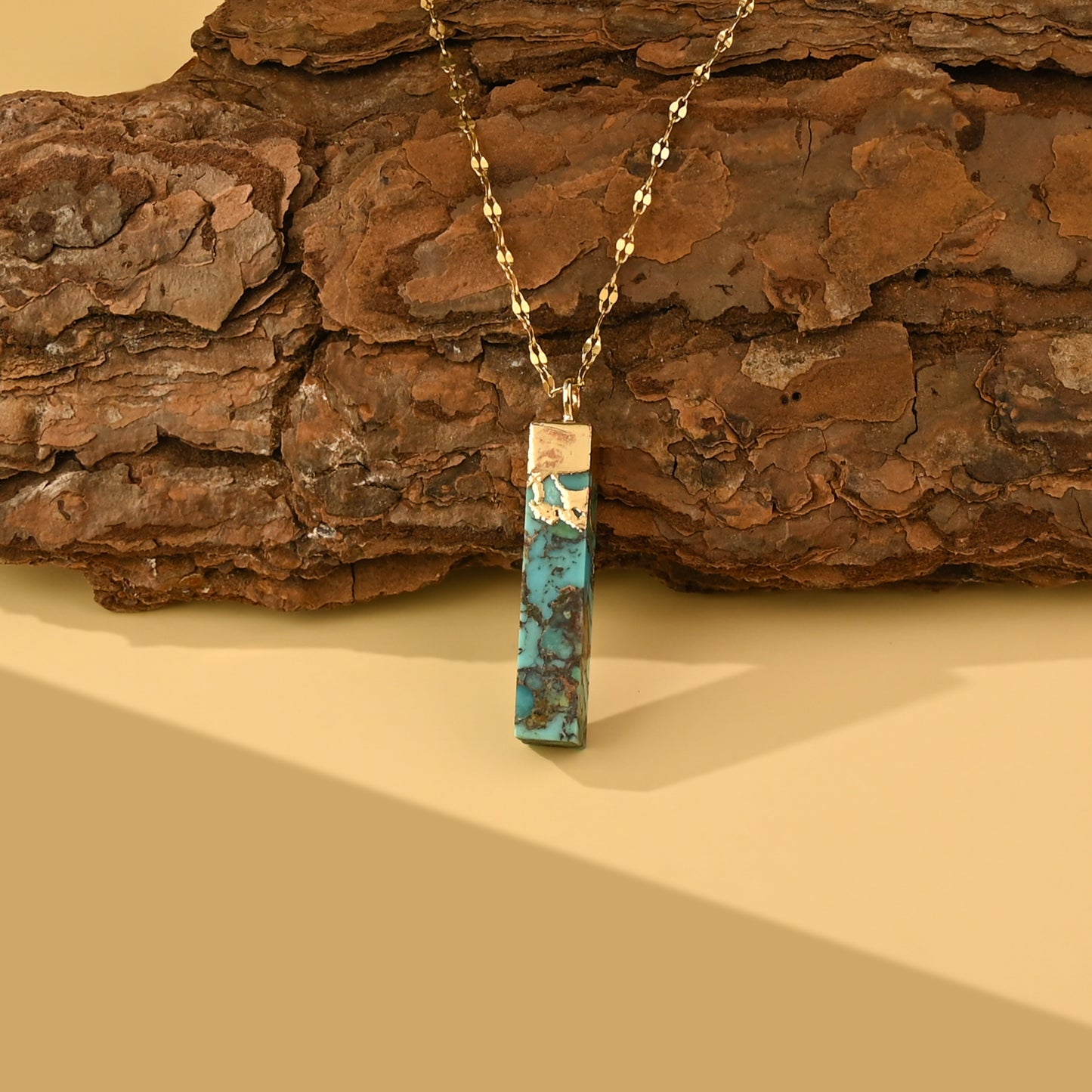 Brayden Turquoise Pendant Necklace