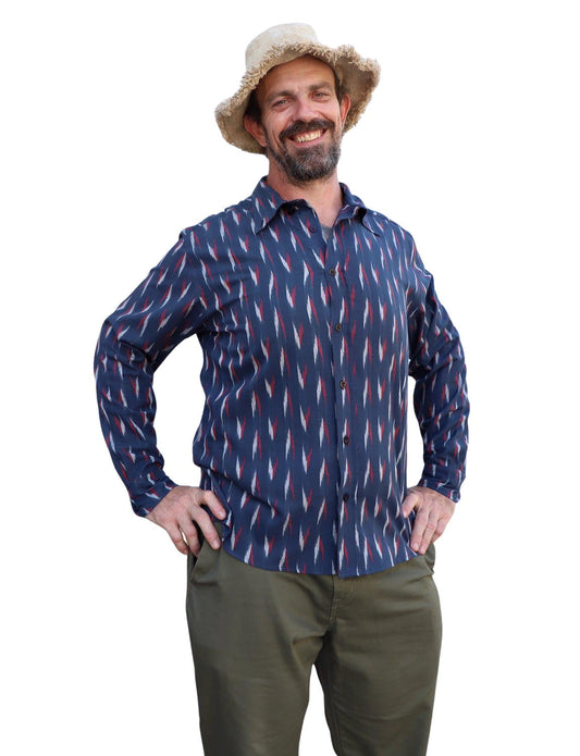 Maritime Organic Cotton Men's Button Down Shirt