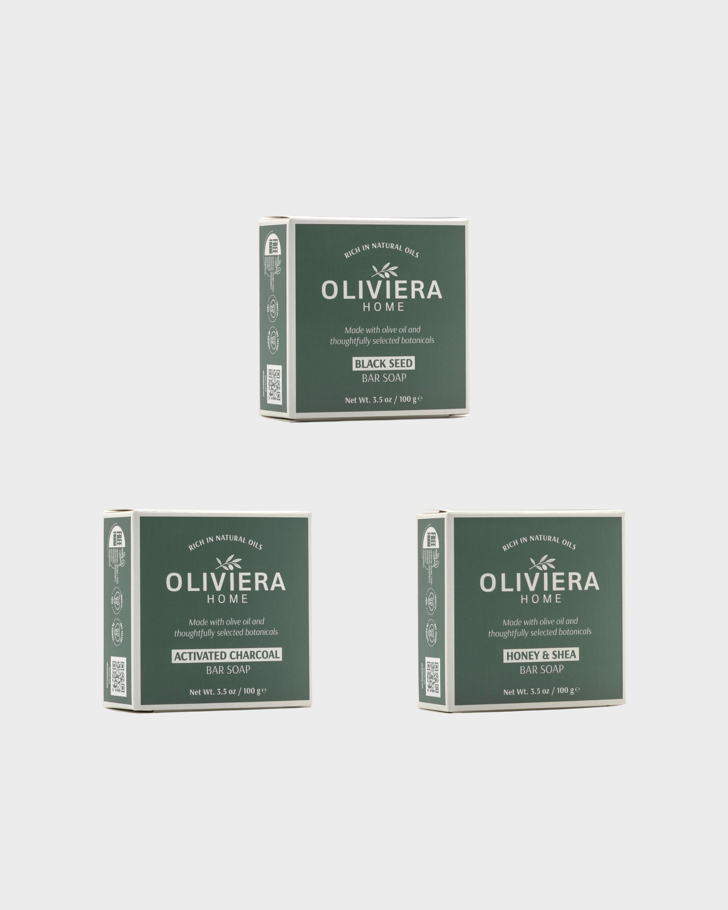 Purity & Care Bar Soap Trio