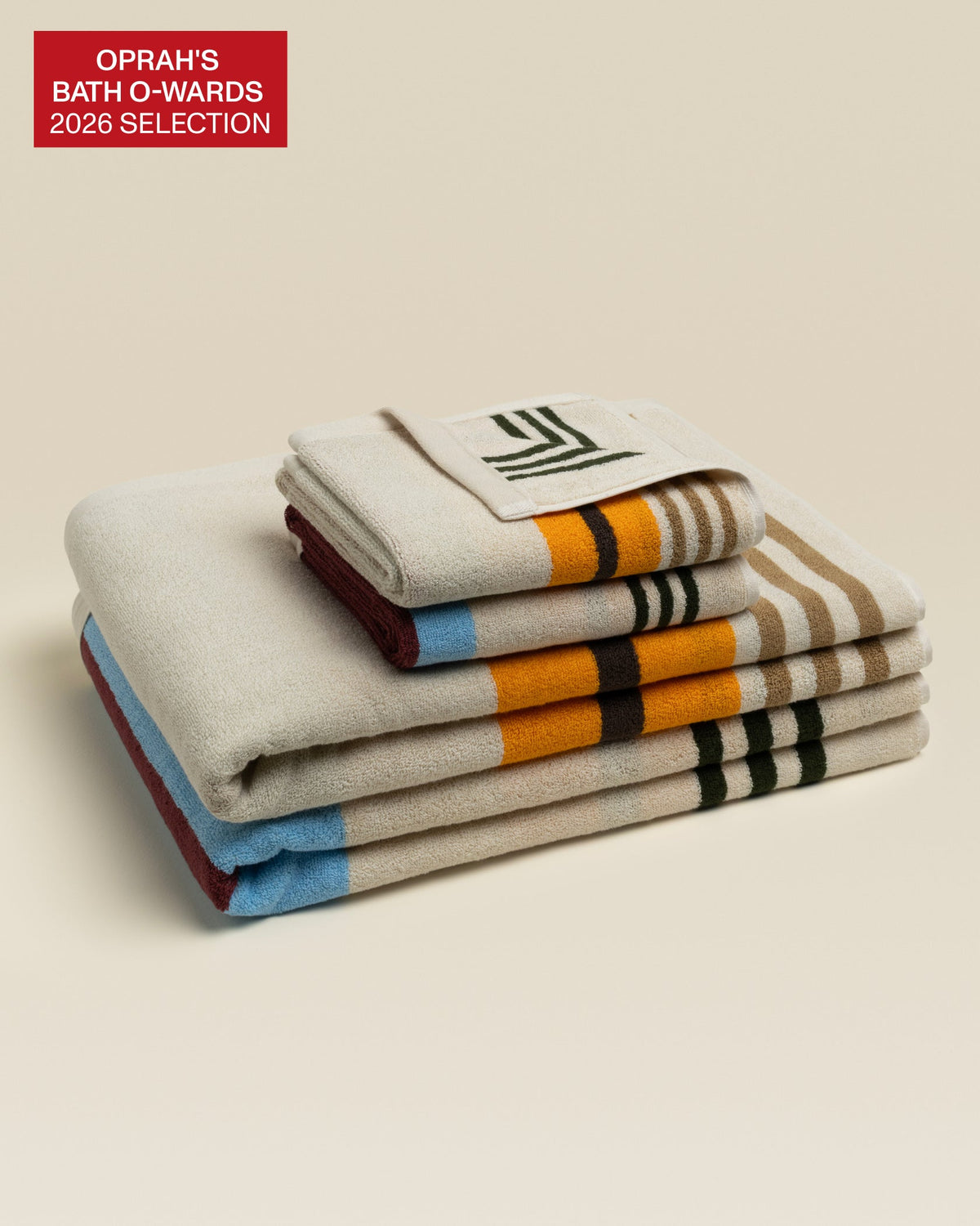 Plush  Cotton Reversible Towel - Janus Composition