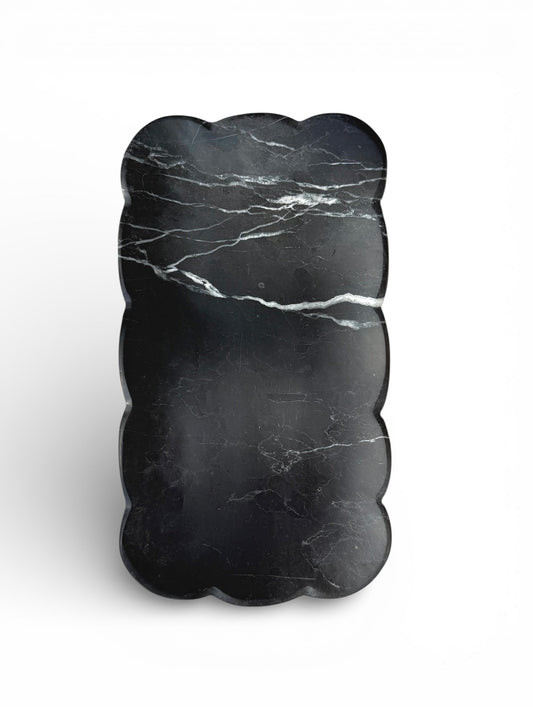 Josaphine Marble Tray - Black
