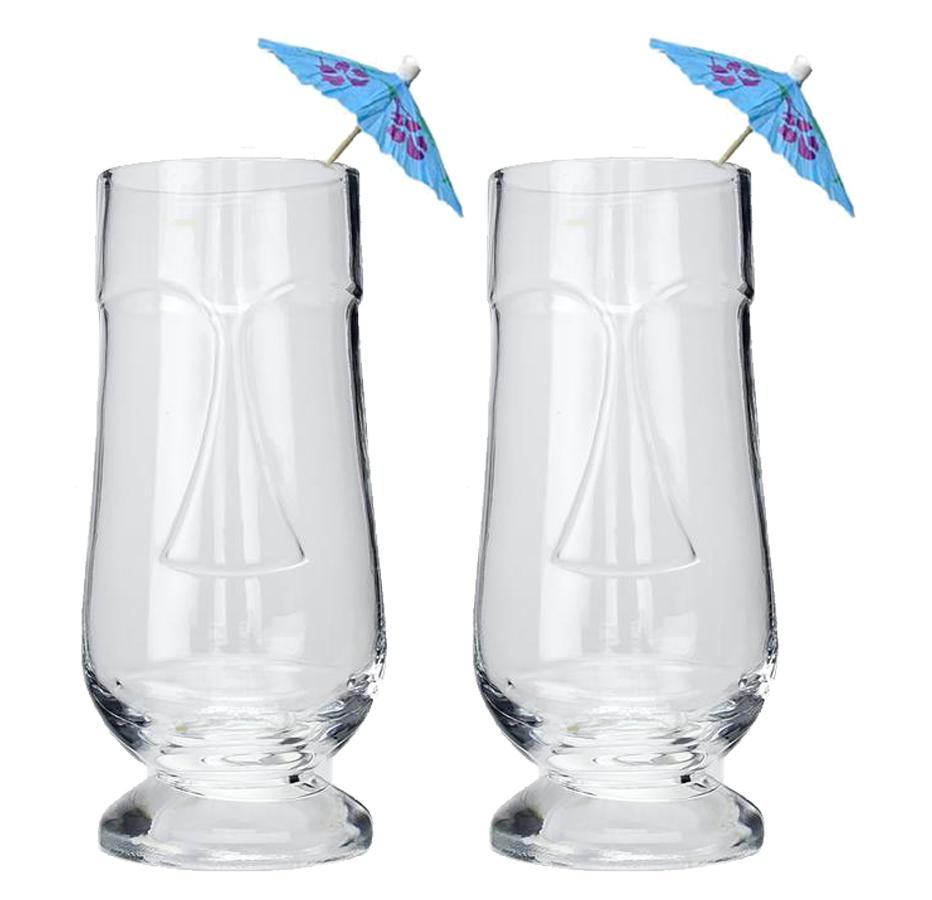 Premium 20 oz Tiki Glass ~ Set of 2 ~