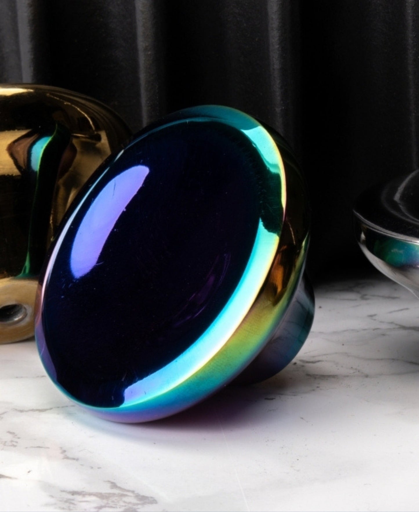 FIREUP Oven-Safe Iridescent Finish Knob