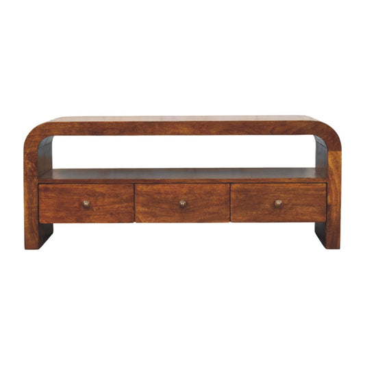 Solid Wood Darcy Media Unit