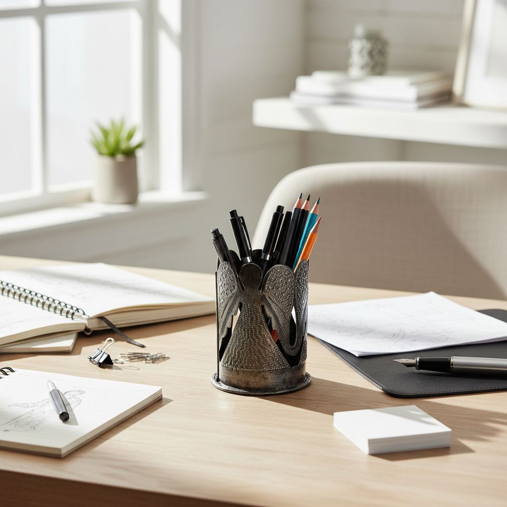 Angel Votive / Pencil Holder