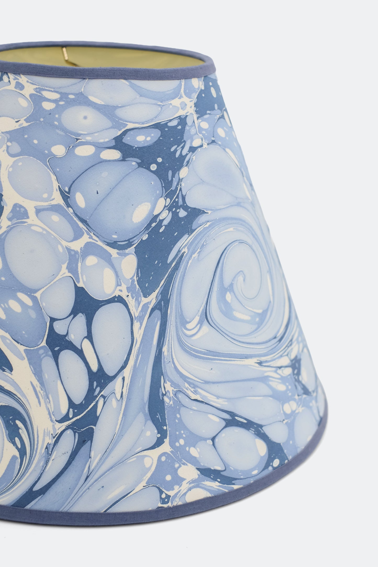 16" Empire Lampshade —  Hand-Marbled