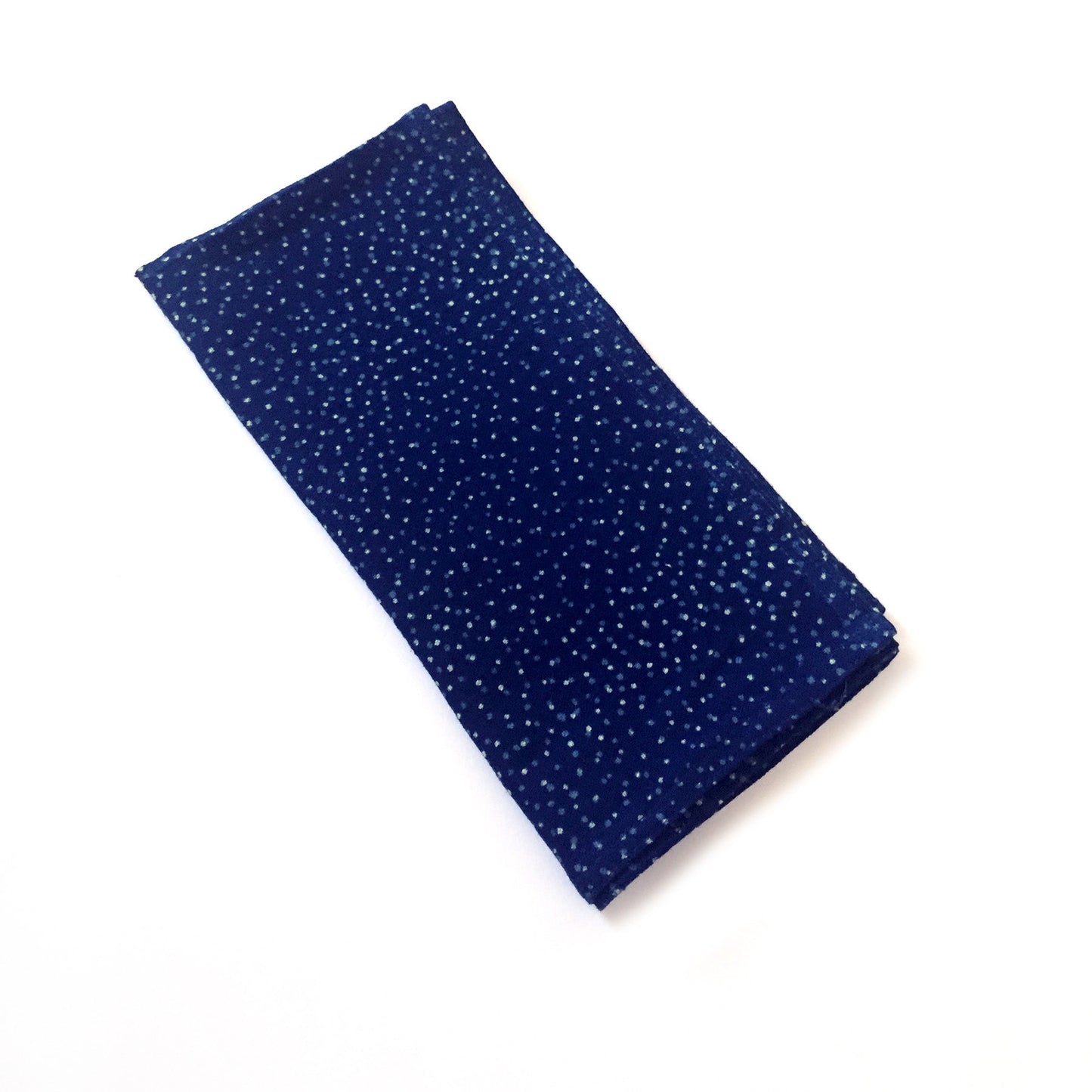 Minimalist Eco Cotton Napkin (Set of 4) - Dots Blue