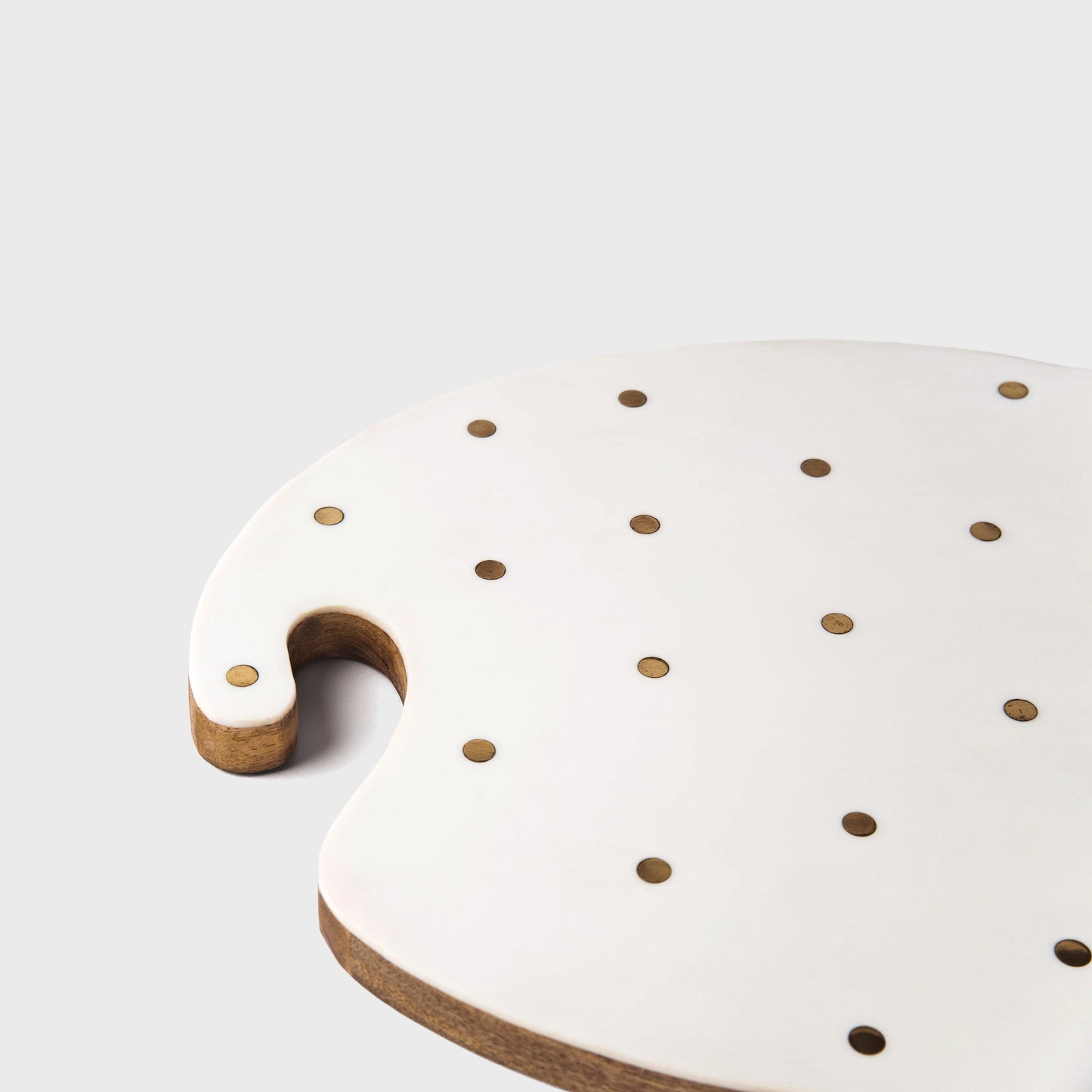 Sitara White Serving Board