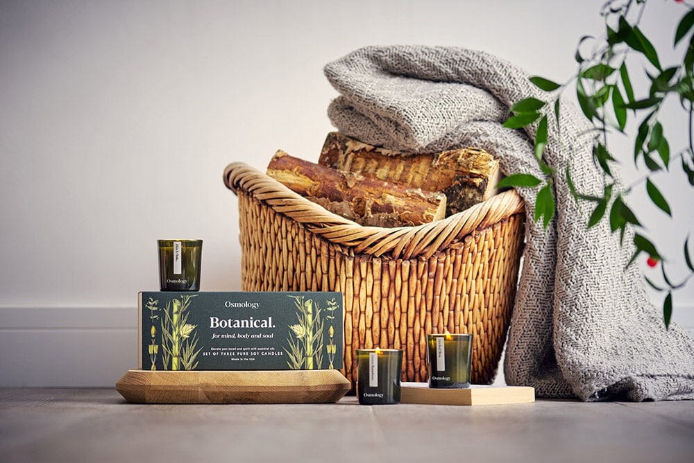 Botanical Green Mini Candle Gift Set