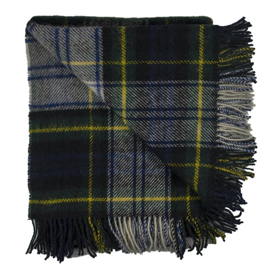 Highland Tweeds Pure New Wool Throw (Dress Gordon)