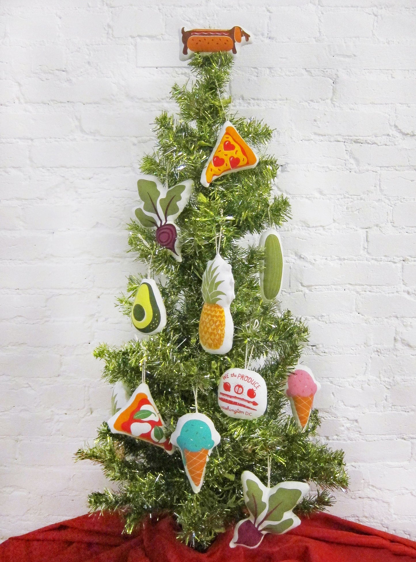 DC Produce Flag Holiday Ornament