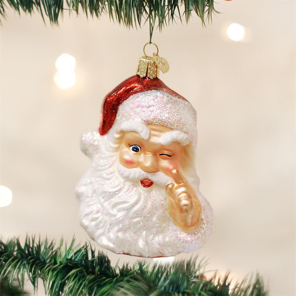 Night Before Christmas Santa Ornament (Gift Boxed)