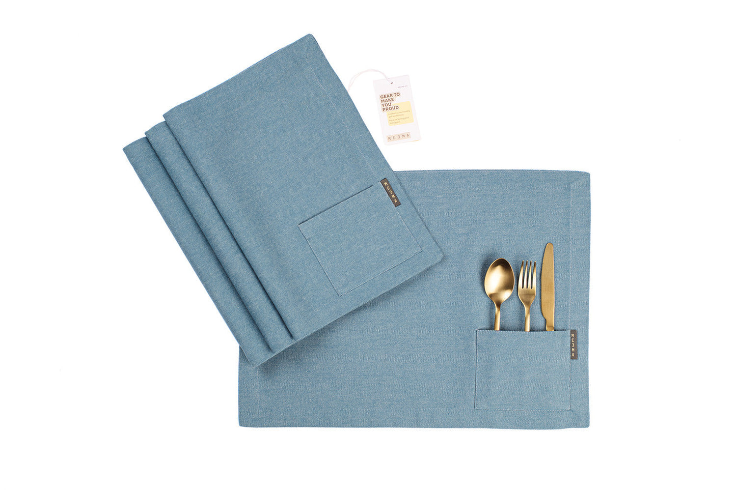 Cotton Cloth Placemats, Set of 4