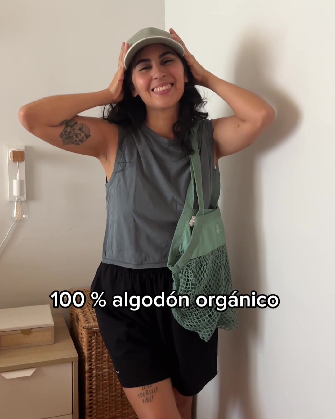 Pantalón corto orgánico - Negro