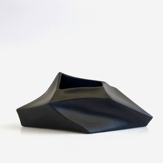 Geo Flat Vase