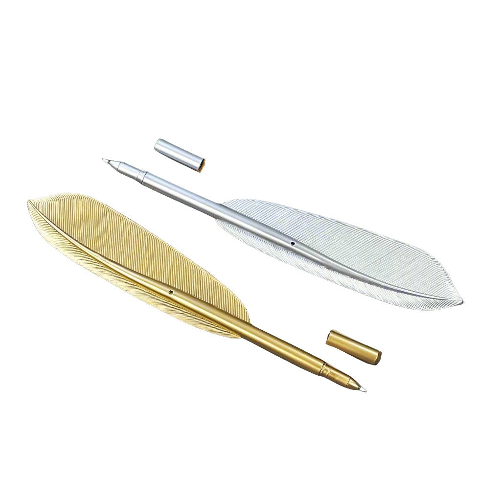Elegant Feather Style Pen - Unique Quill Inspired Design