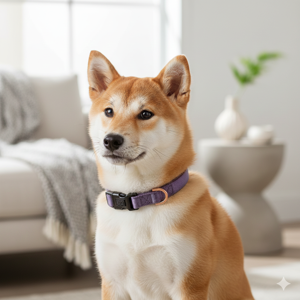 City Collar - Lilac Gray