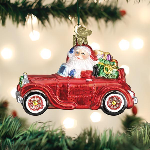 Santa in Roadster