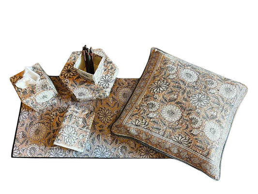 Terracotta Petal: Office-in-a-Box Decor Set