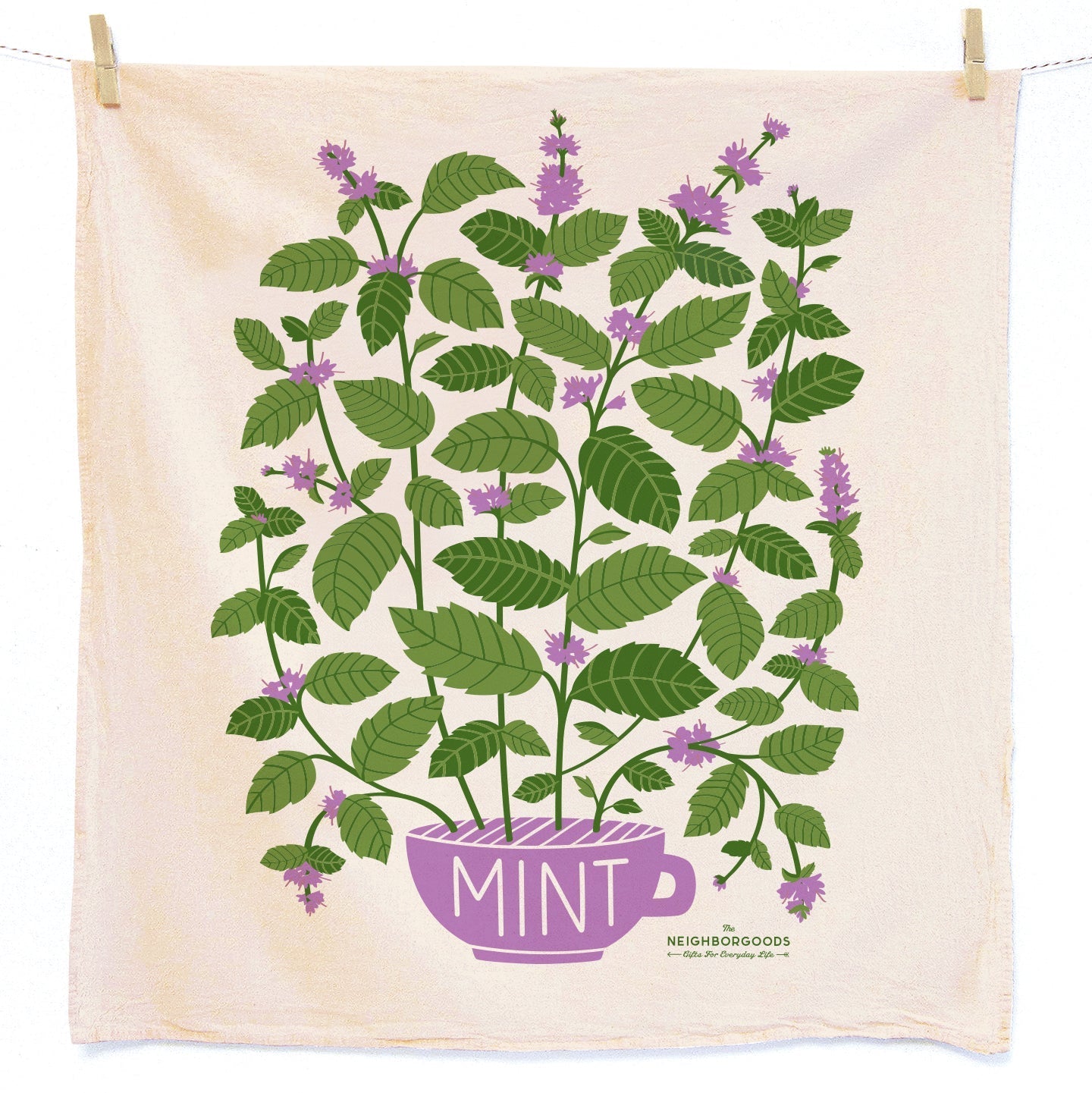 I Lilac Purple - Dish Towel Set of 2