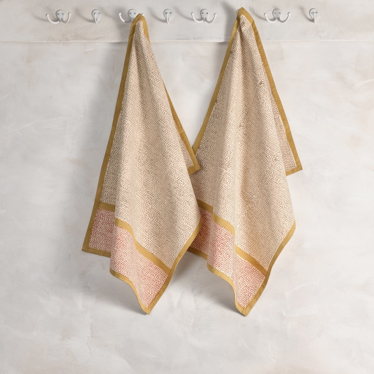 Kora Cotton Kitchen Towels | Set of 2 | RAINDROP