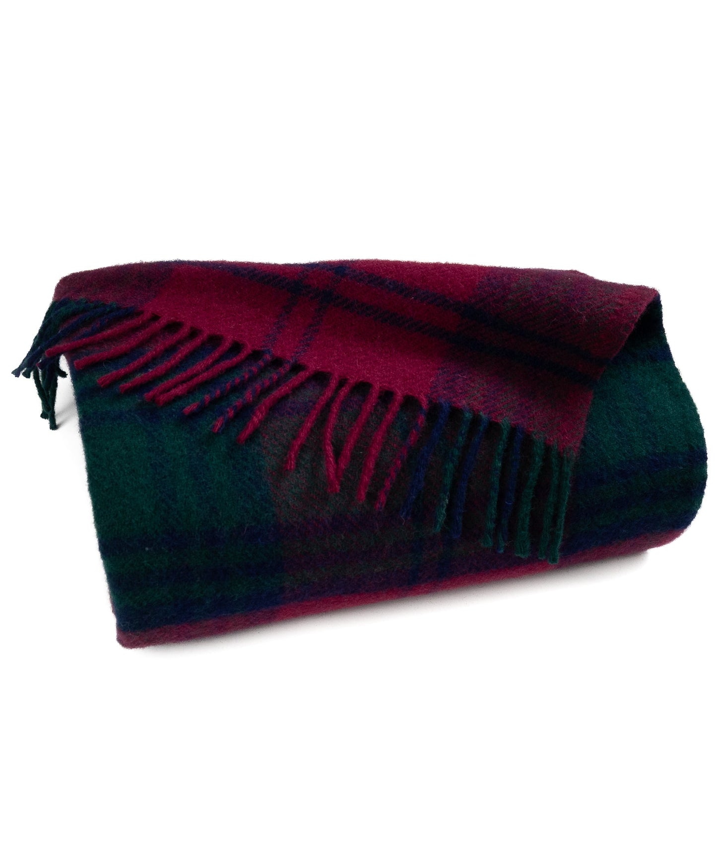 Highland Tweeds Pure New Wool  Fluffy Throw - Lindsay