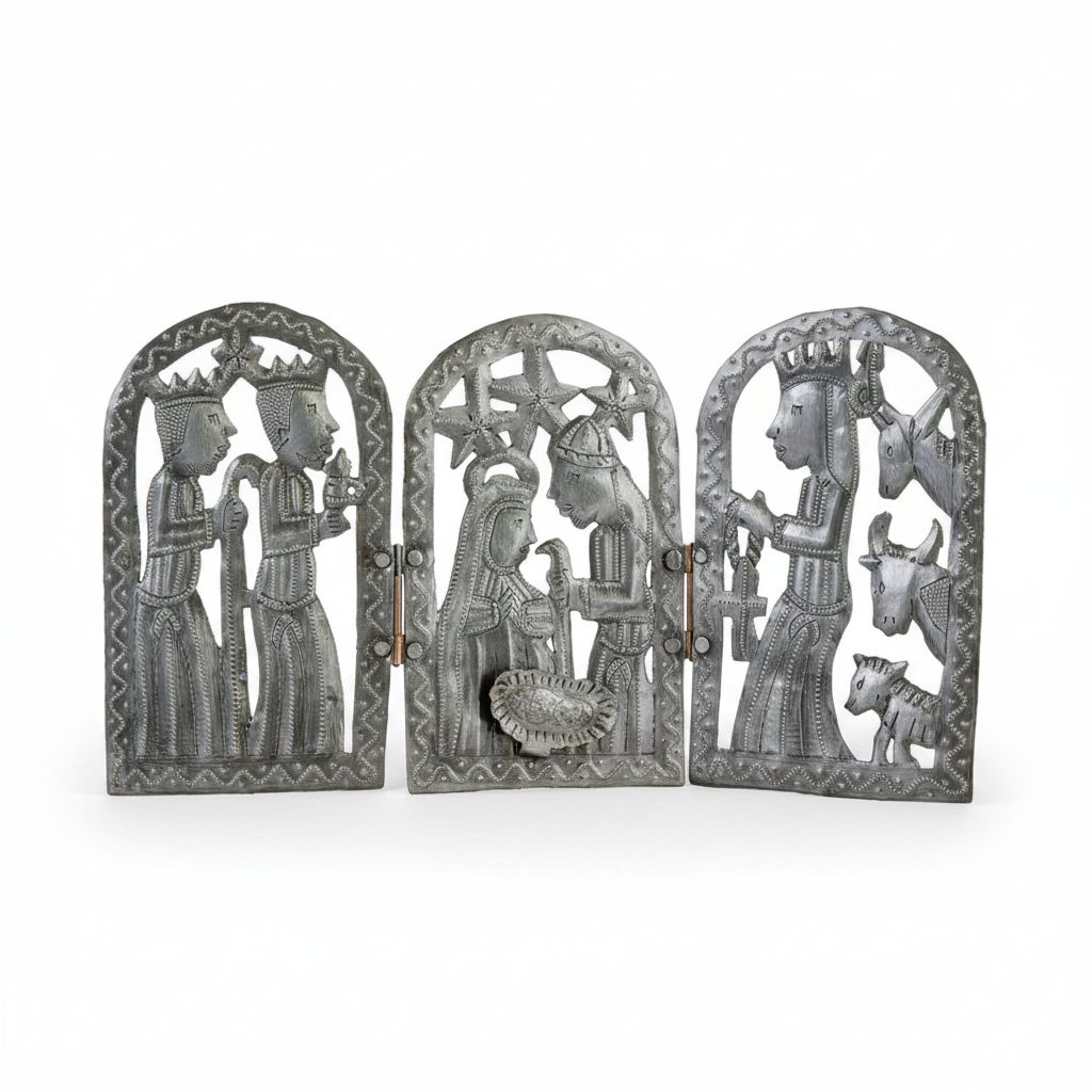 Small Nativity Triptych